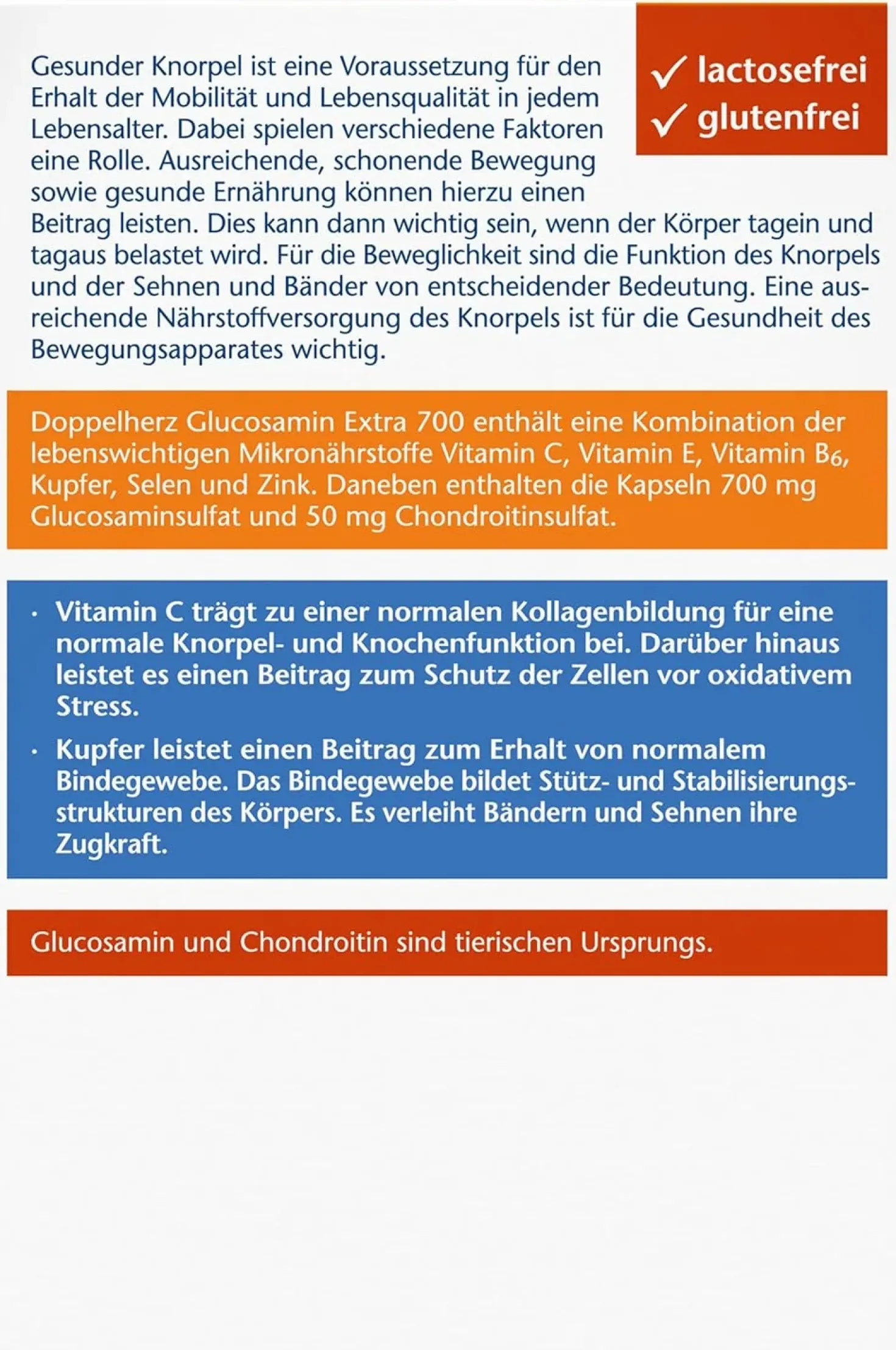 Glucosamin extra 700 (30 Kapseln)