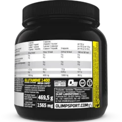 Glutamine Mega Caps 1400 (300 Kapseln)