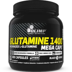 Glutamine Mega Caps 1400 (300 Kapseln)