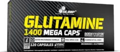 Glutamine Mega Caps 1400 (120 Kapseln)