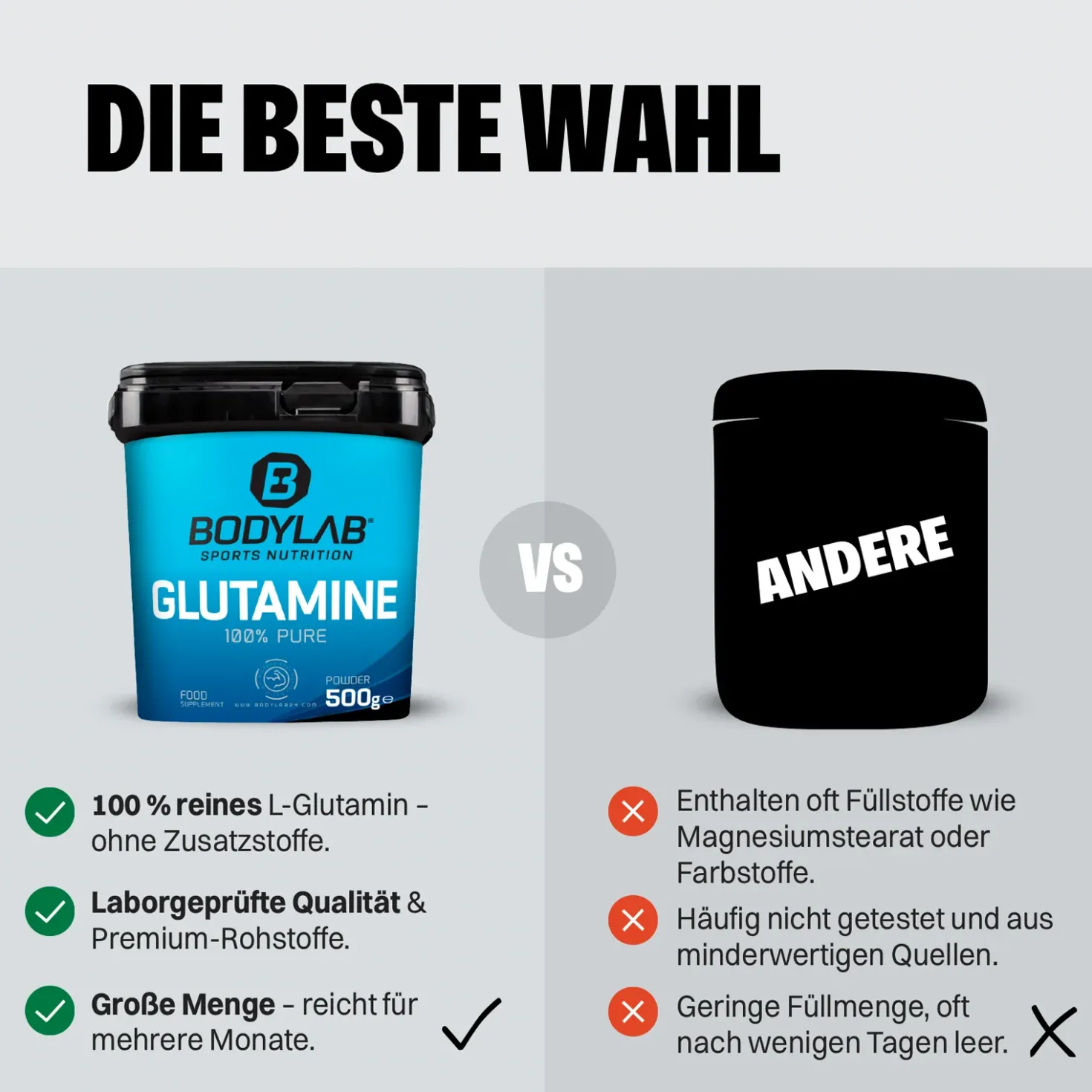Glutamin Powder (500g)