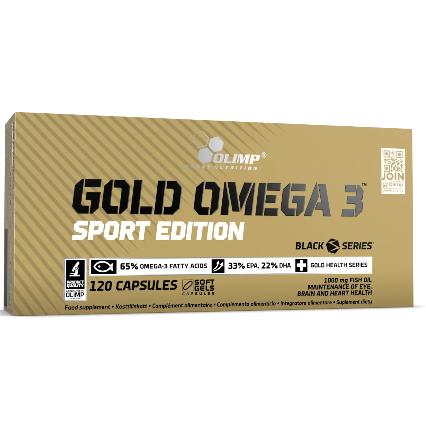 Gold Omega 3 Sport Edition (120 Stück)