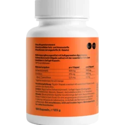 Ägyptisches Schwarzkümmelöl 500mg (180 Kapseln)