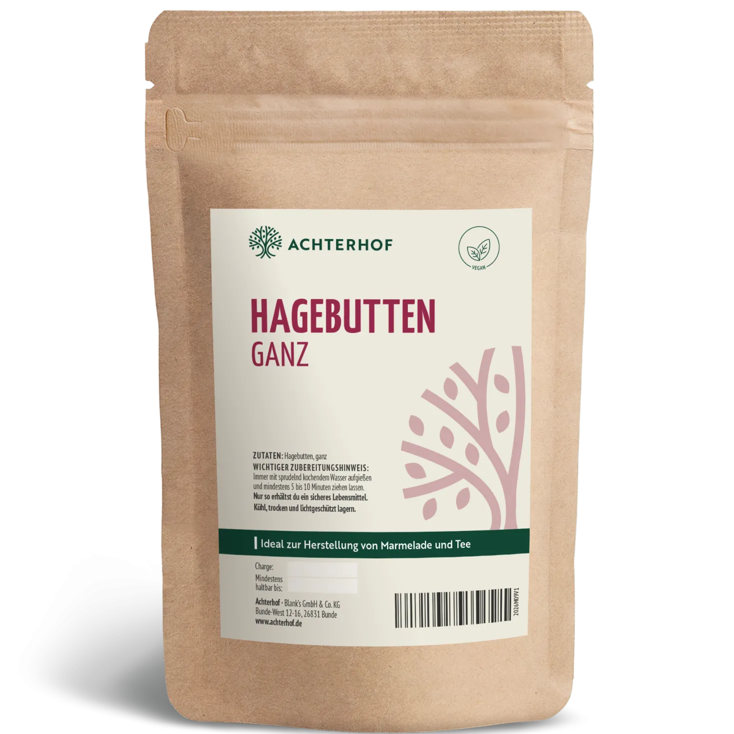Hagebutten ganz (1000g)