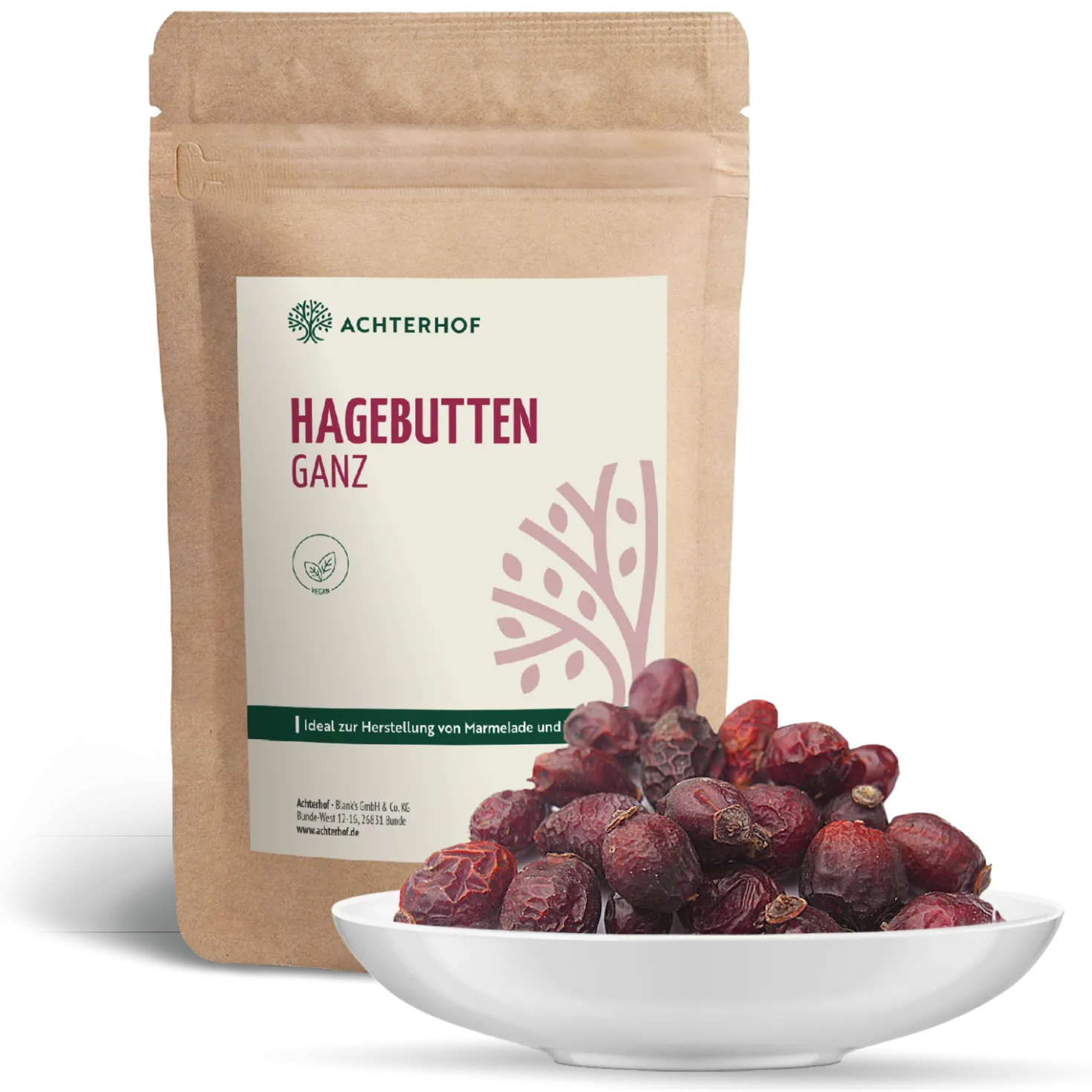 Hagebutten ganz (1000g)