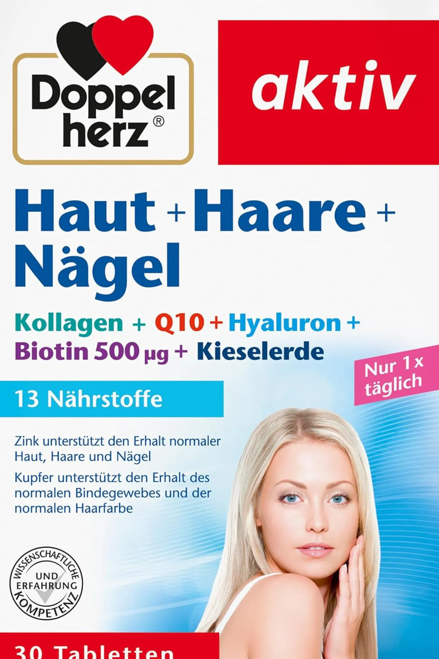 Haut + Haare + Nägel (30 Tabletten)