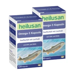 Heilusan Omega-3 2-Monatspackung (2x120 Kapseln)