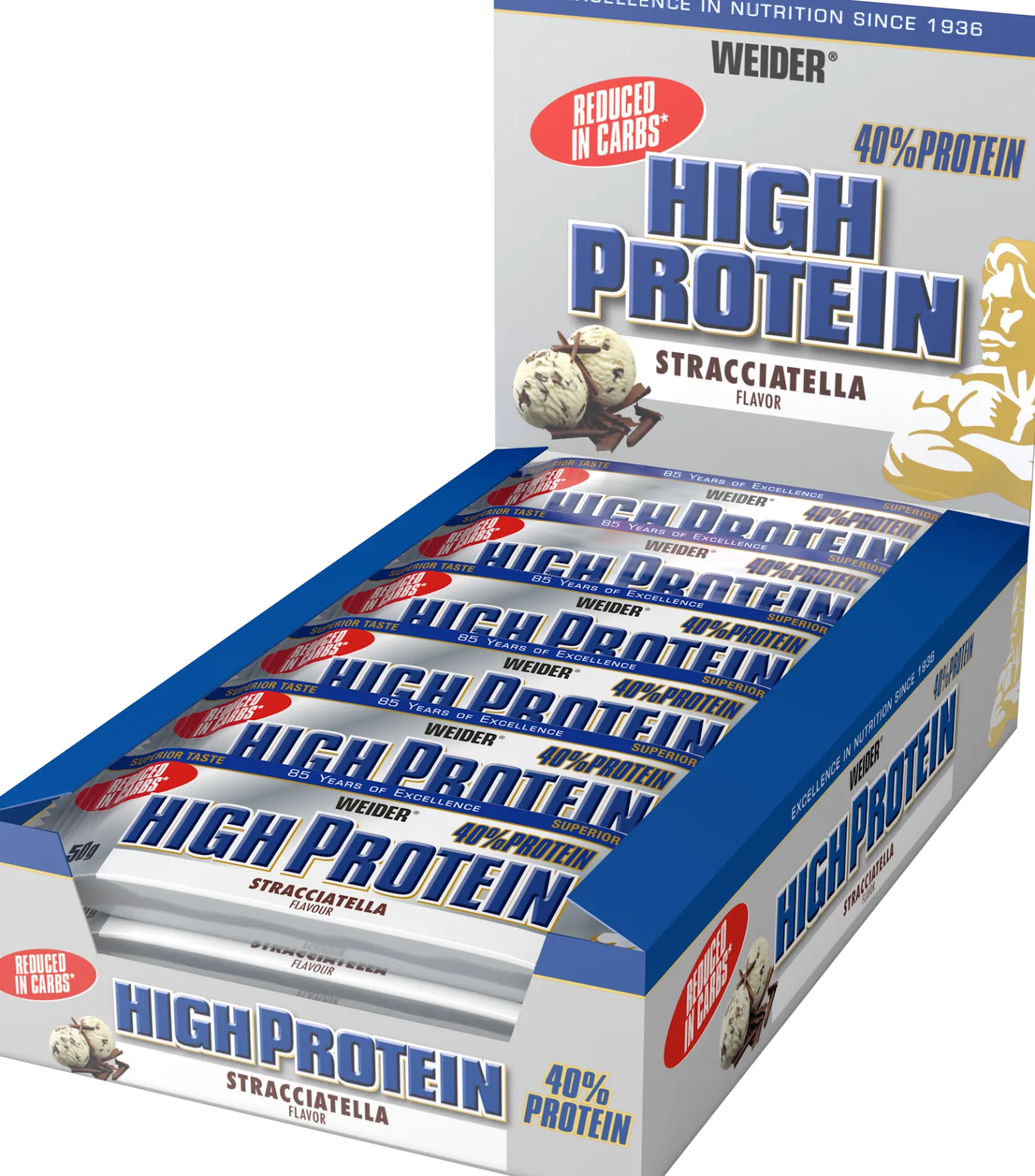 40% High Protein Bar (24x50g)