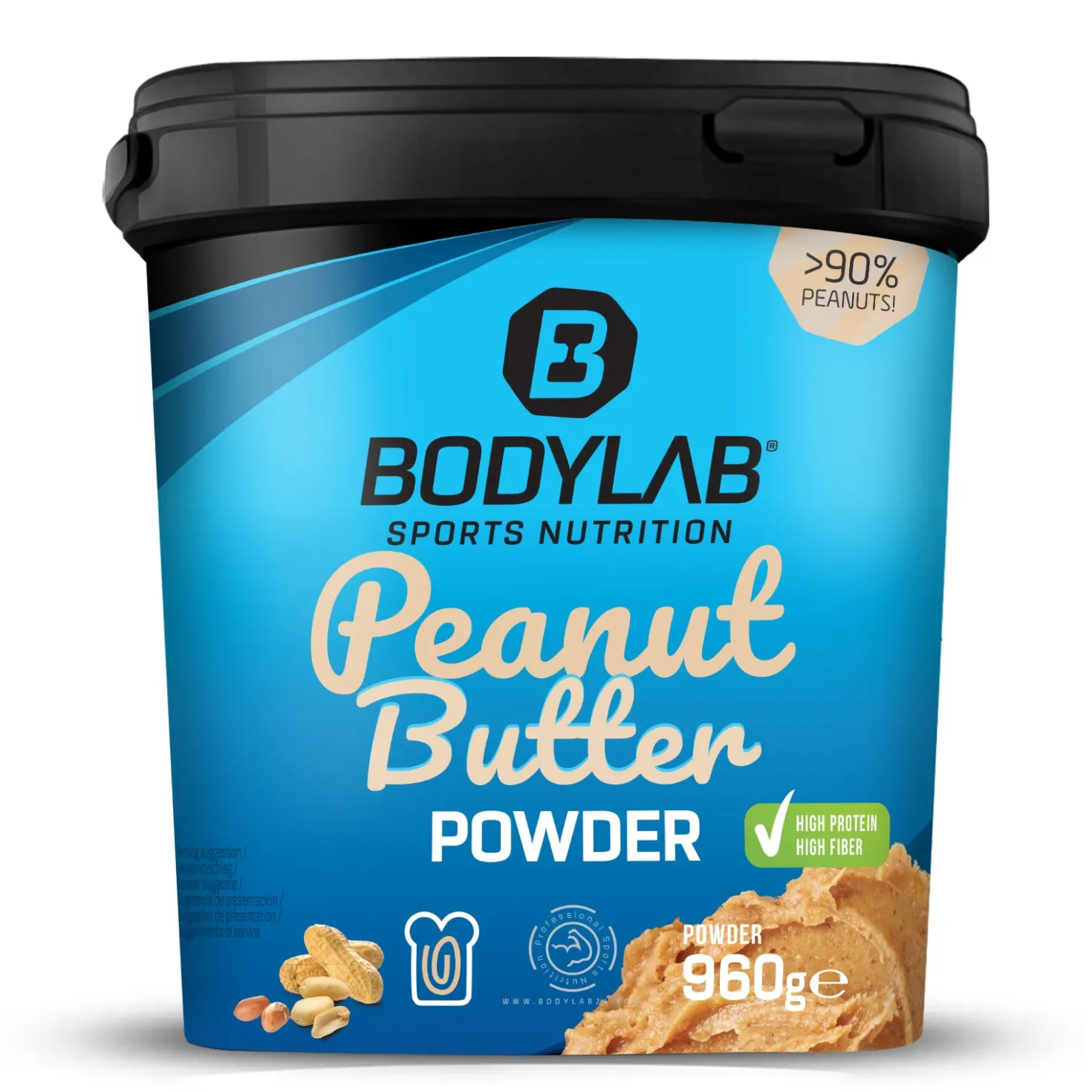 High Protein Peanut Butter Powder (960g)