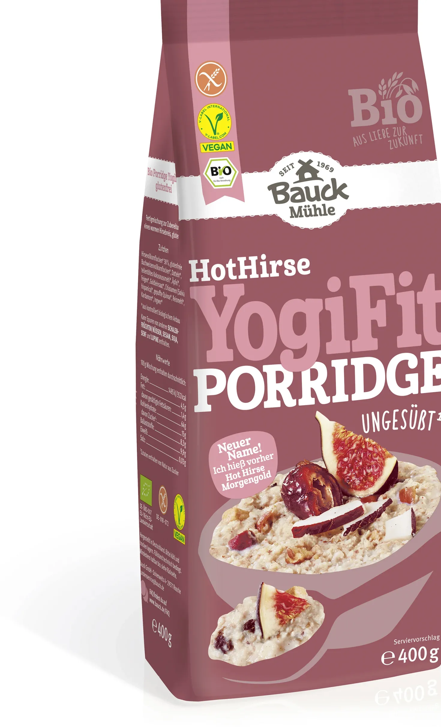 Hot Hirse Morgengold glutenfrei bio (400g)