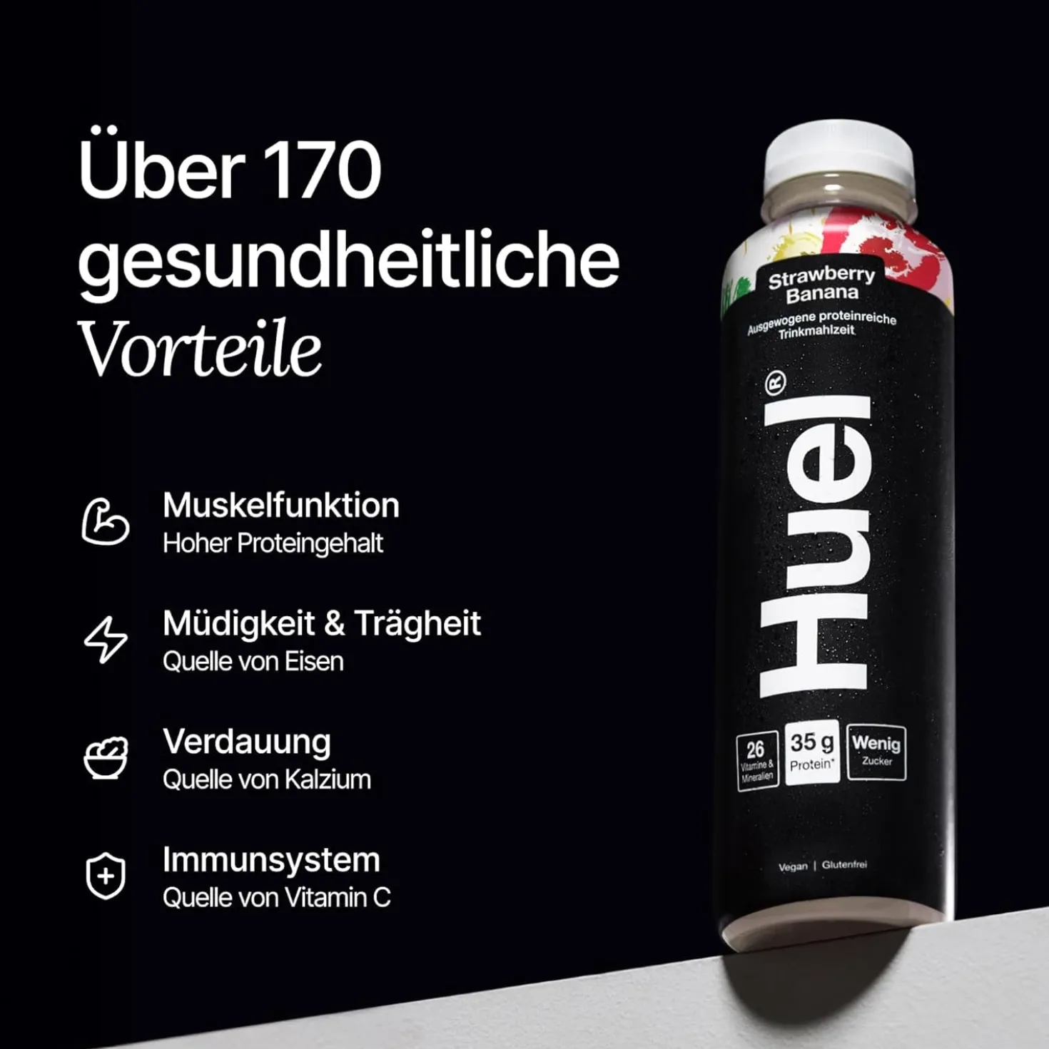 Huel Black Edition Trinkmahlzeit (8x500ml)