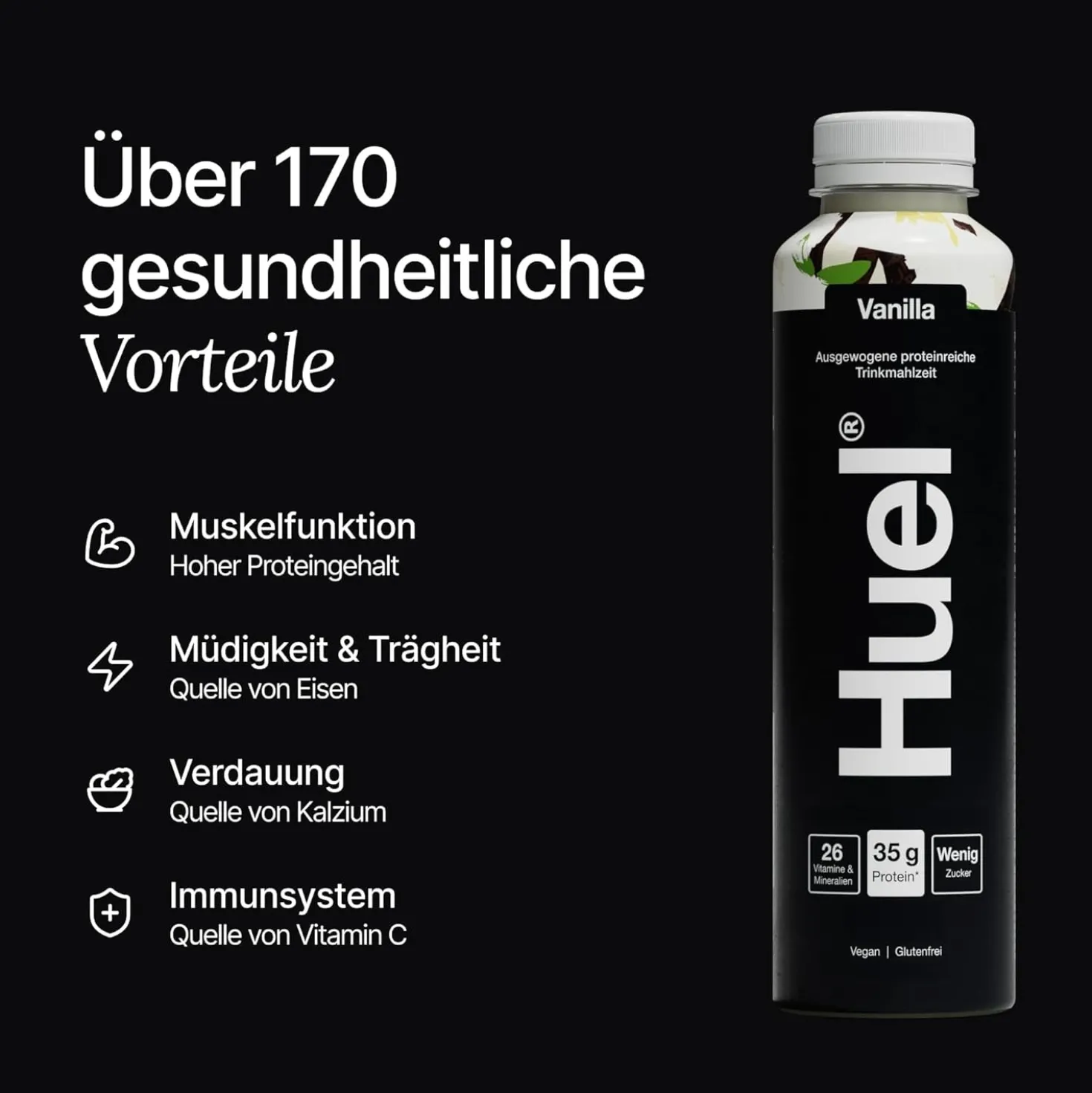 Huel Black Edition Trinkmahlzeit (8x500ml)