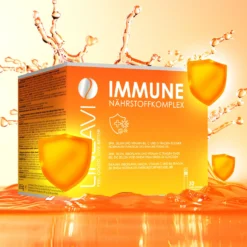 Immun 2-Monatspackung (2x30x25ml Trinkfläschchen + 2x30 Omega 3 Kapseln)