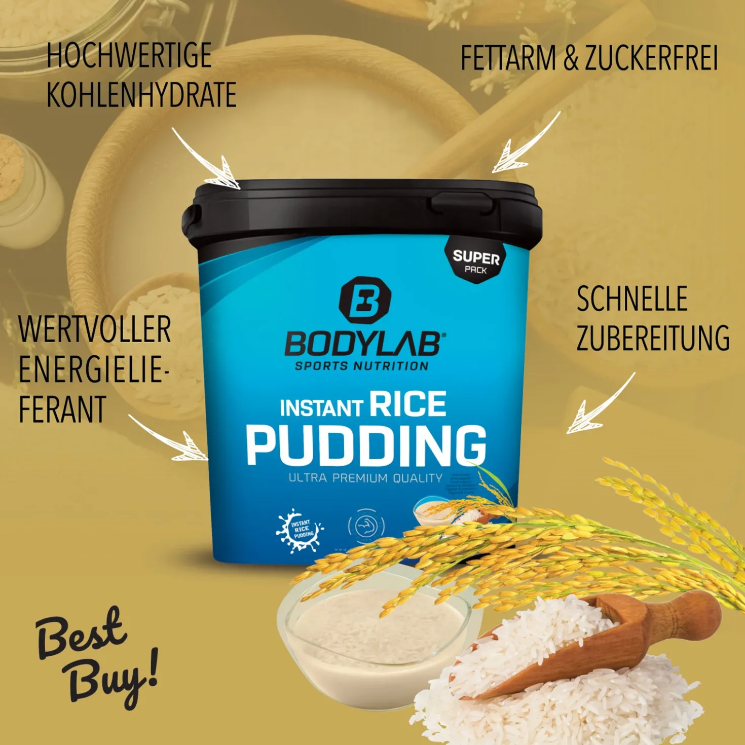 Instant Rice Pudding (3000g)