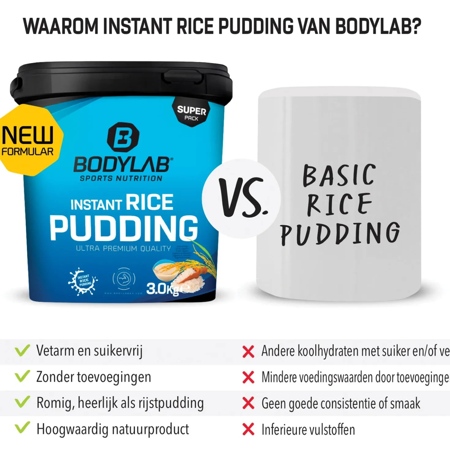 Instant Rice Pudding (3000g)