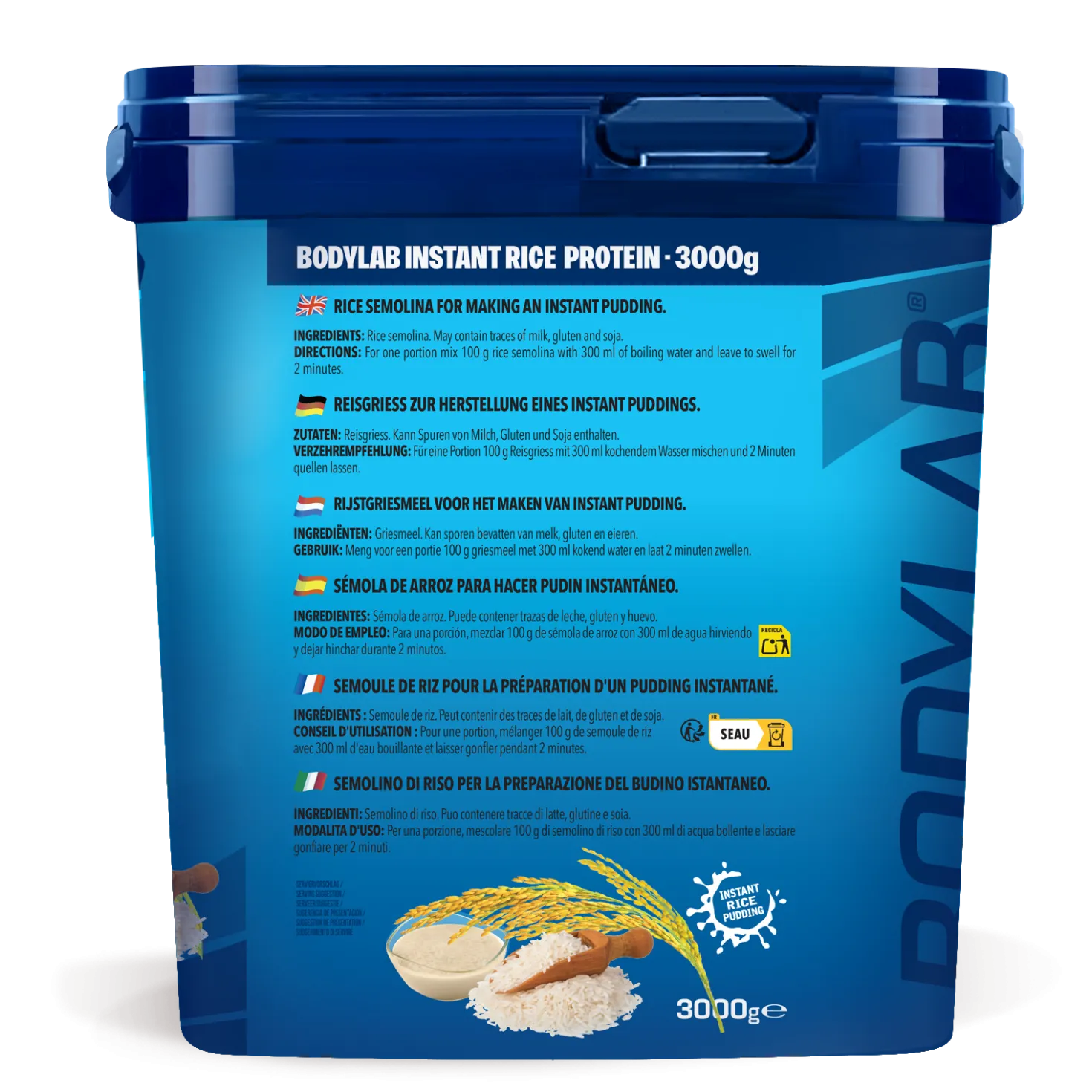 Instant Rice Pudding (2x3000g)