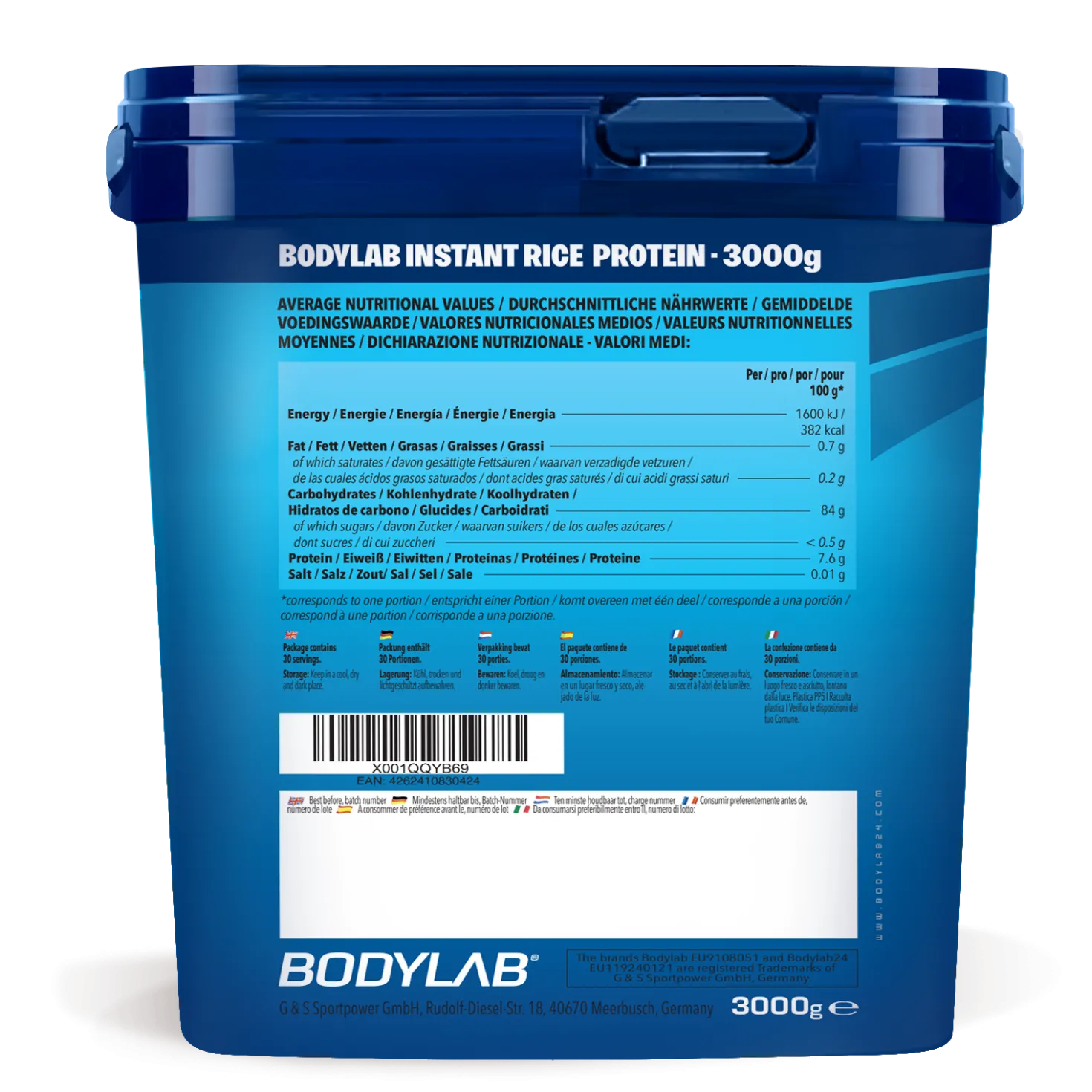 Instant Rice Pudding (2x3000g)