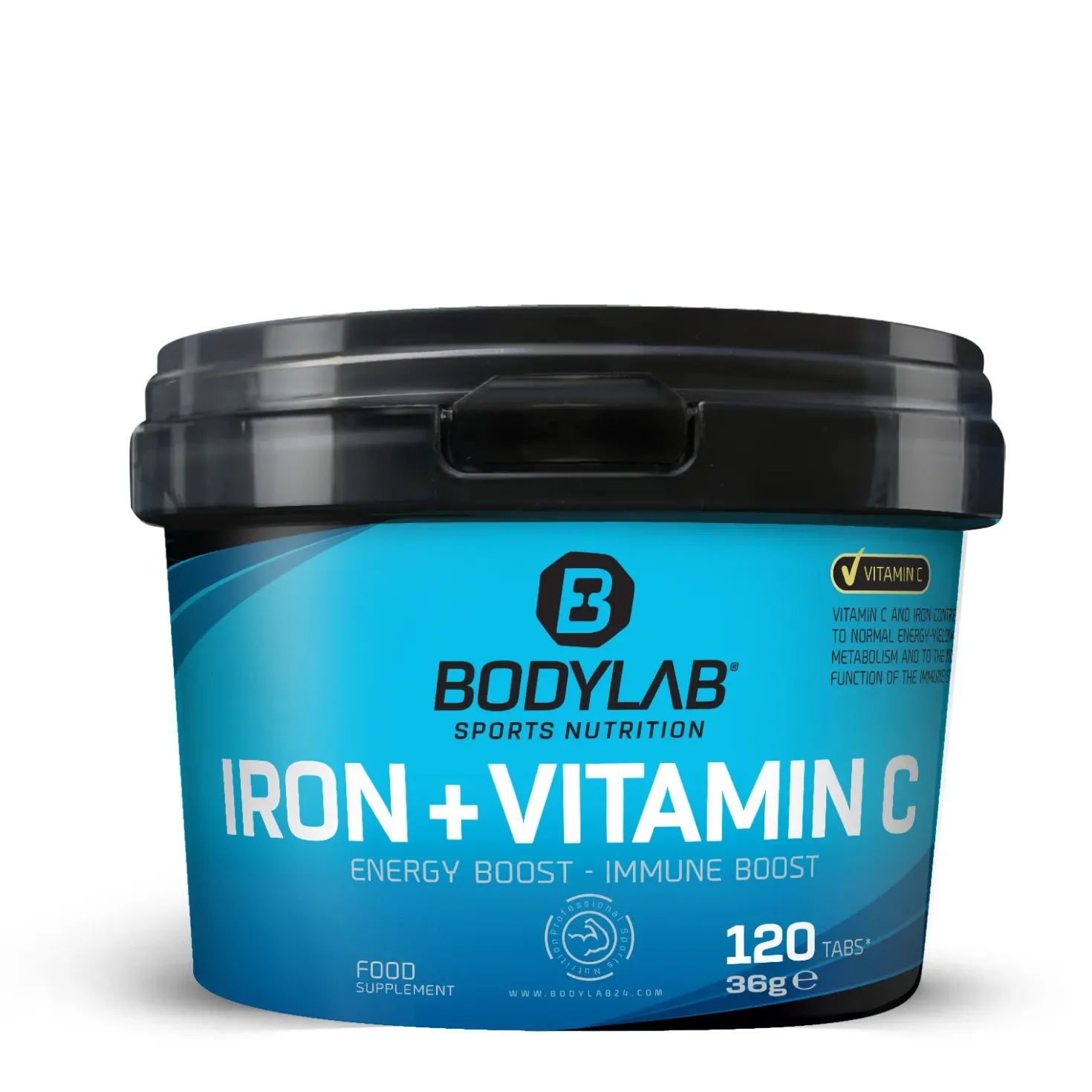 Iron + Vitamin C (Energy Boost - Immune Boost) (120 Tabletten)