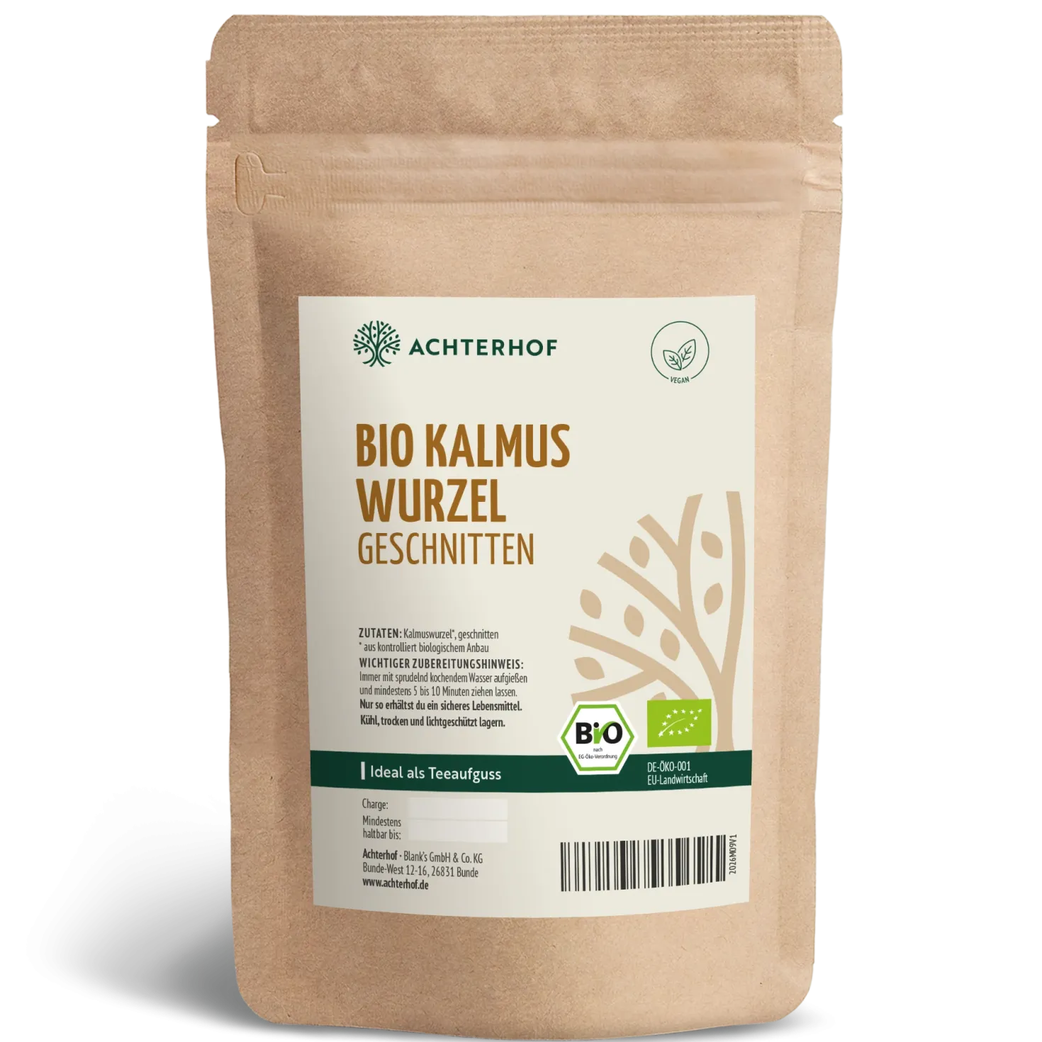 Kalmuswurzel geschnitten Bio (250g)