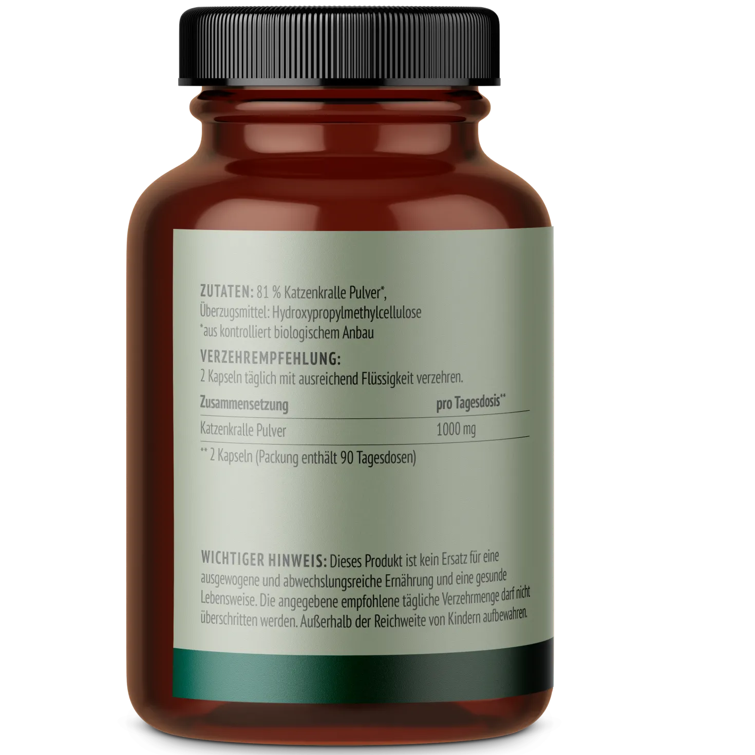Katzenkralle Kapseln (Uncaria tomentosa) (180 Kapseln)