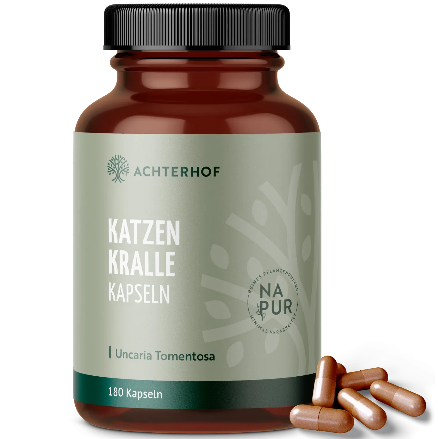 Katzenkralle Kapseln (Uncaria tomentosa) (180 Kapseln)