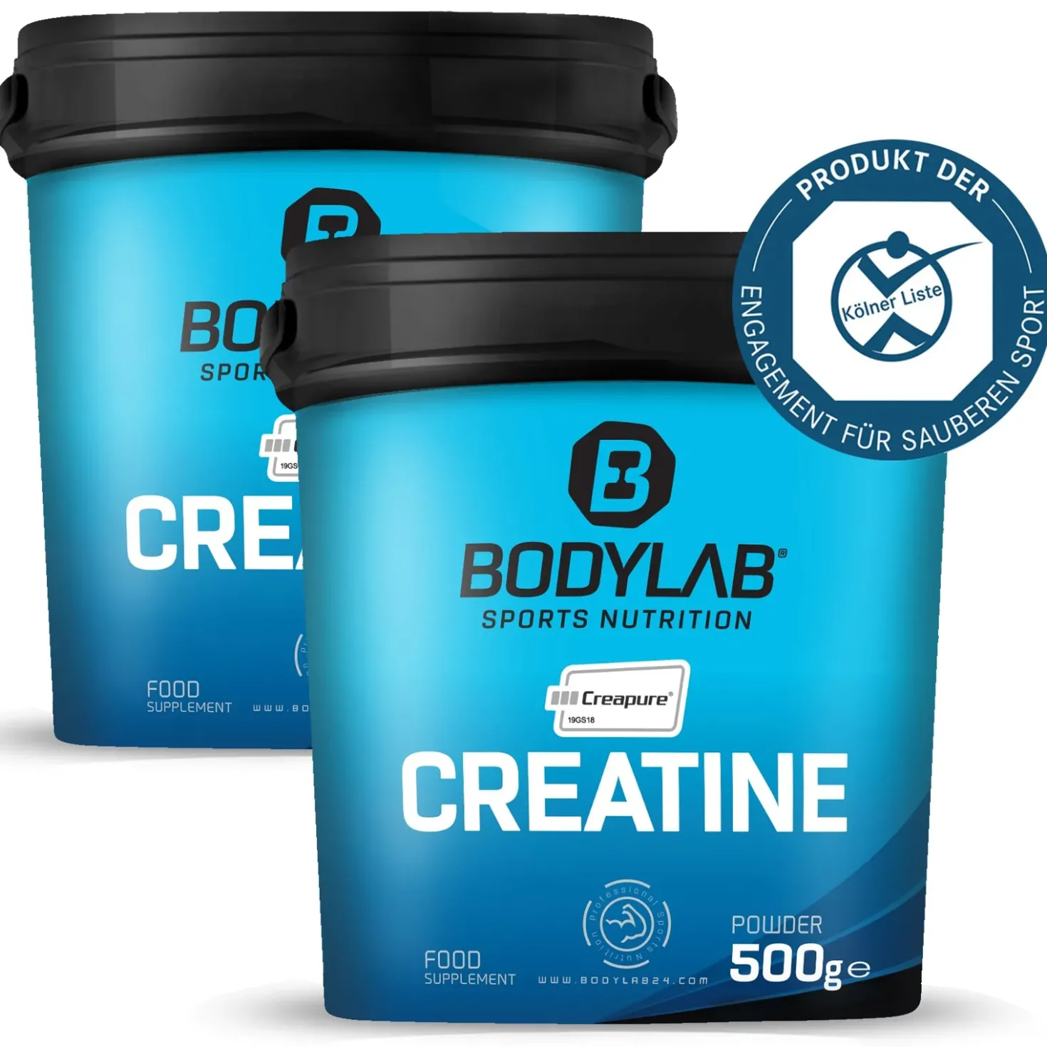 1 kg Creatine (Creapure®) (2 x 500 g)