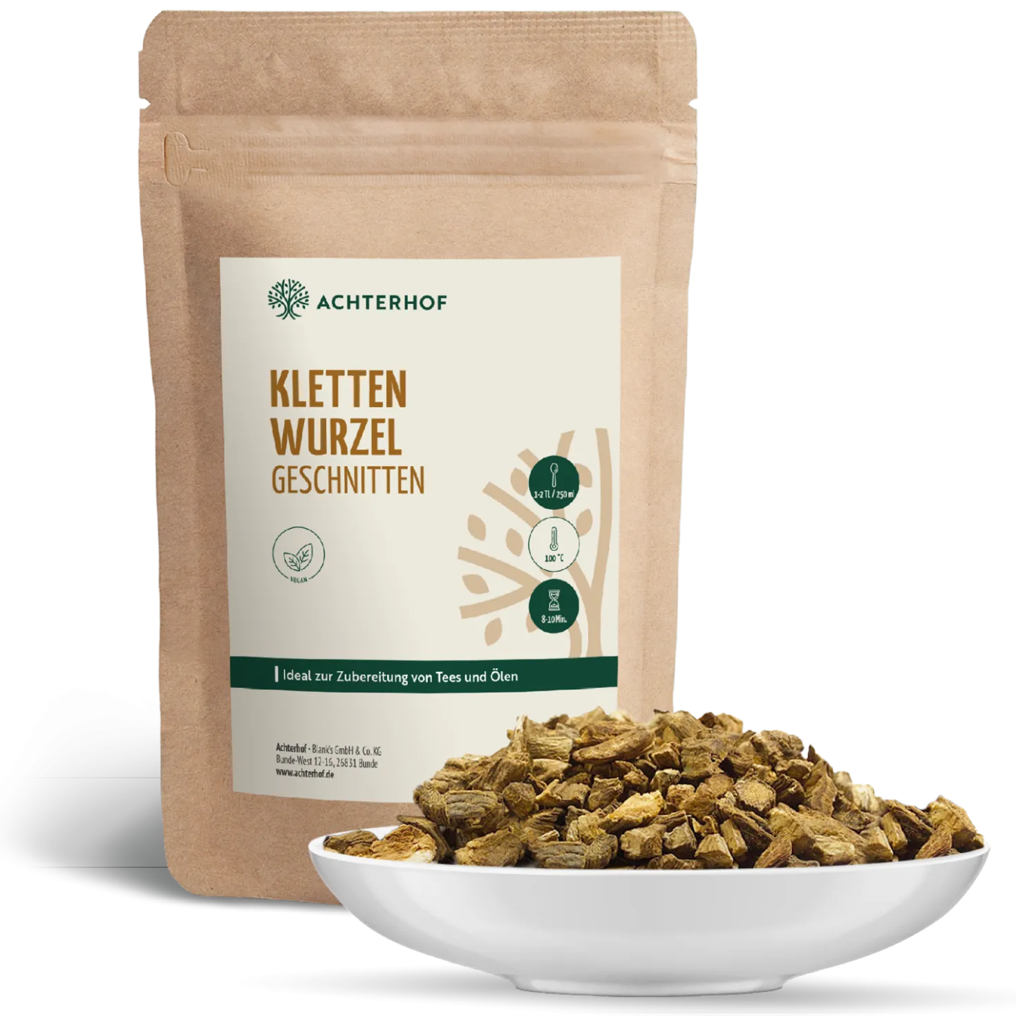 Klettenwurzel geschnitten (250g)