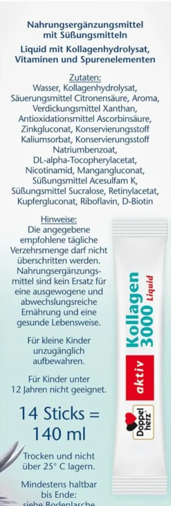 Kollagen 3000 Liquid (14 Sticks)