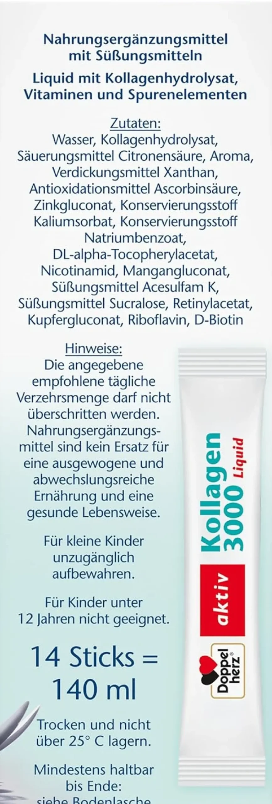 Kollagen 3000 Liquid (14 Sticks)