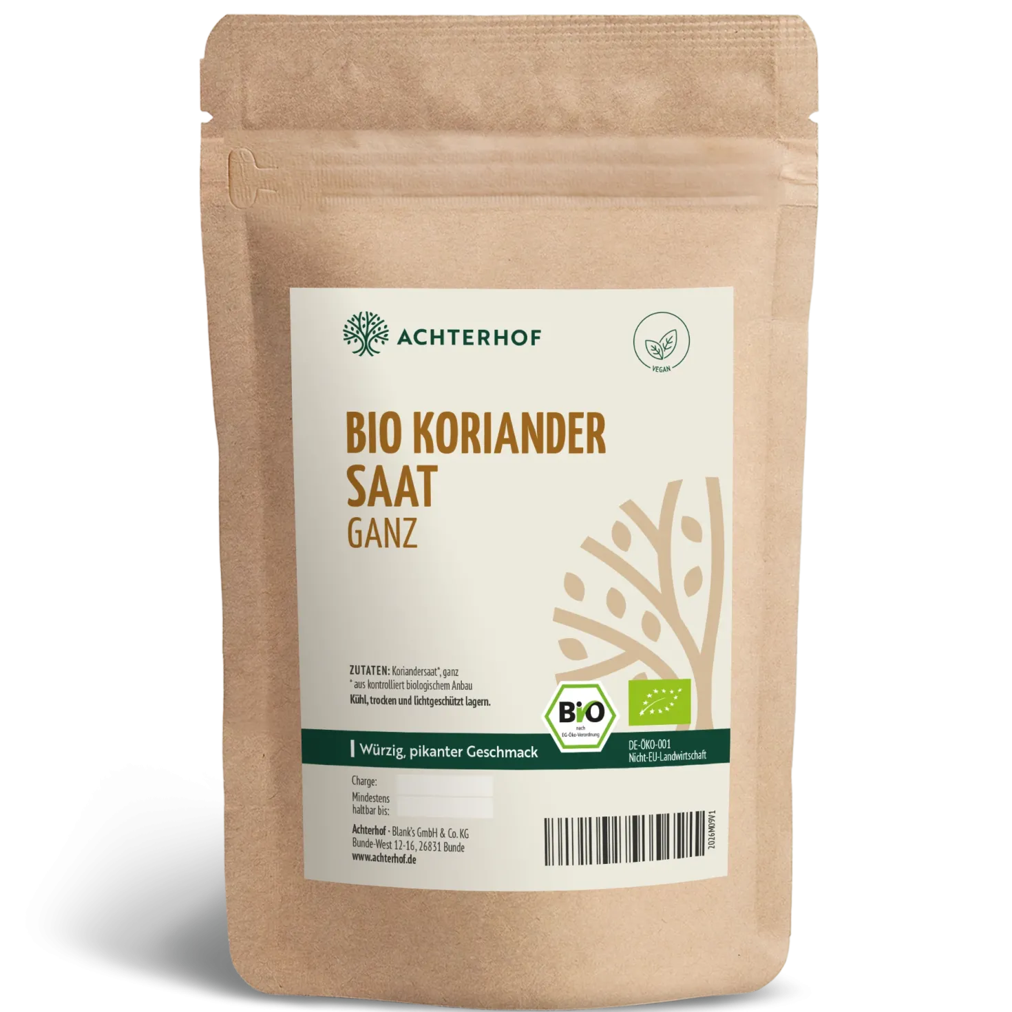 Koriandersaat ganz Bio (500g)