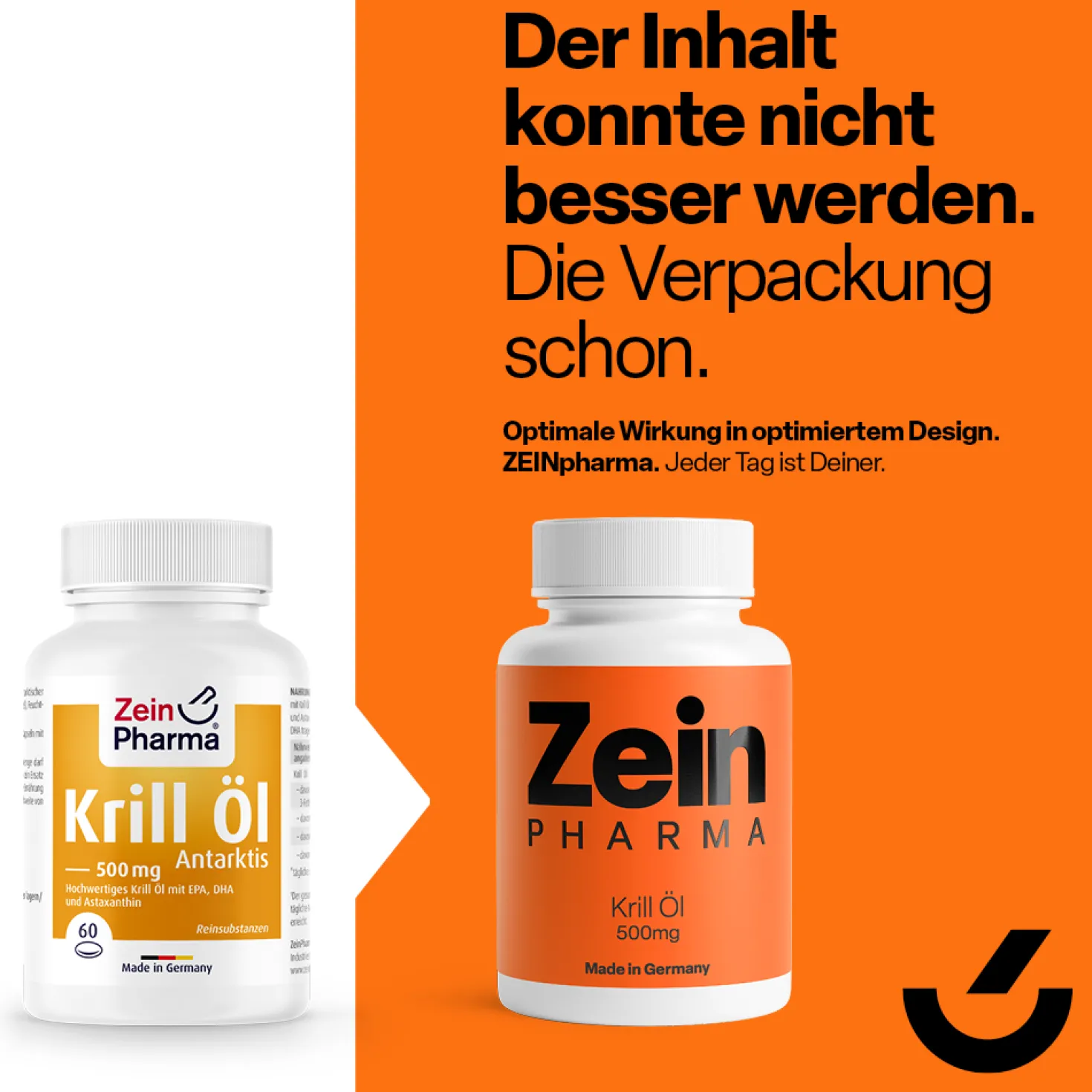 Krill Öl Antarktis 500mg (60 Kapseln)