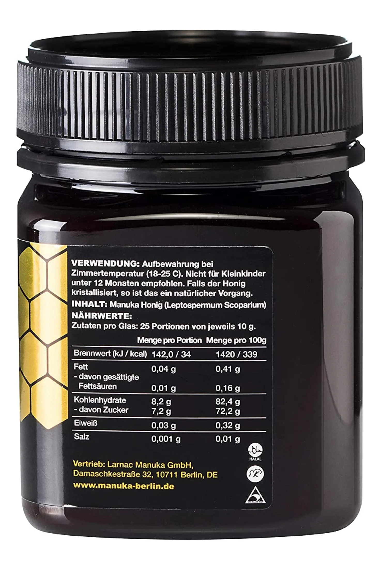 Larnac Manuka Honig MGO 600+ (250g)