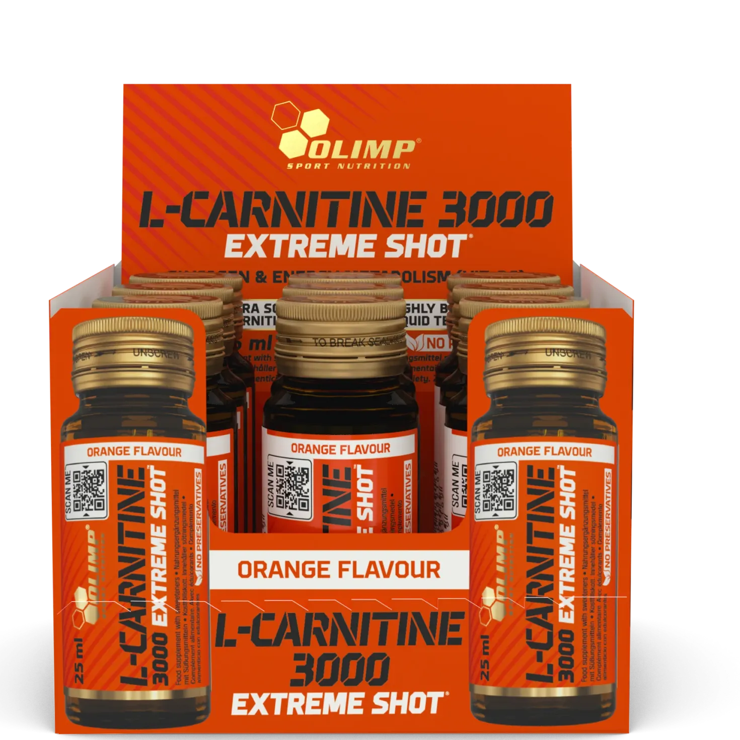 L-Carnitine 3000 Extreme Shot (9x25ml)