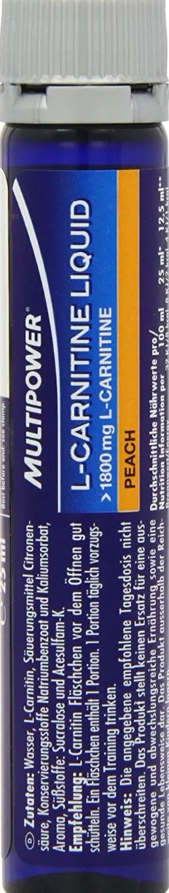 L-Carnitine Liquid (20x25ml)