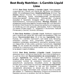 L-Carnitin Liquid (1000ml)
