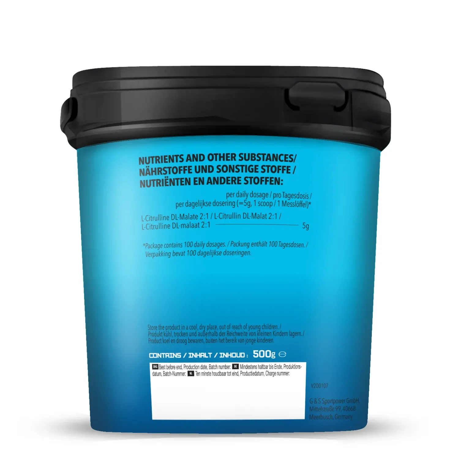 L-Citrulline Malate (500g)