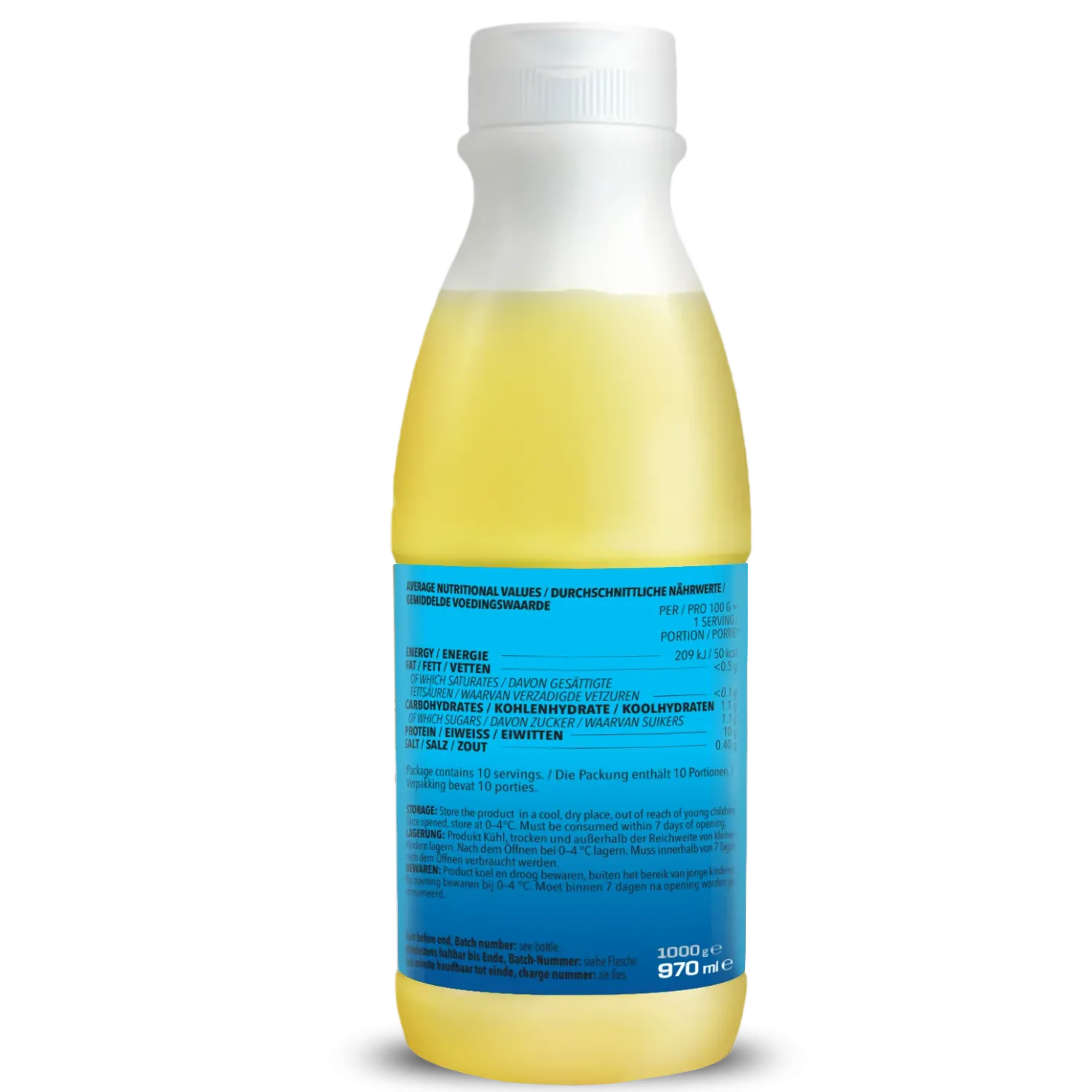 Liquid EGGWHITE (970ml) - 100% natural