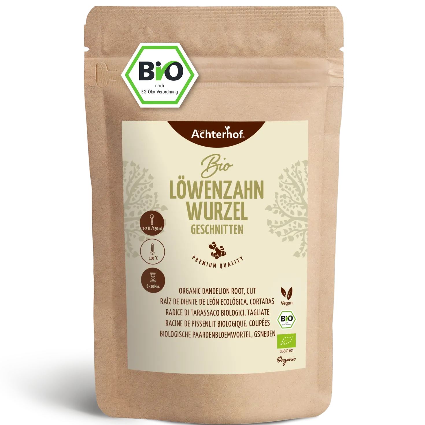 Löwenzahnwurzel geschnitten Bio (100g)
