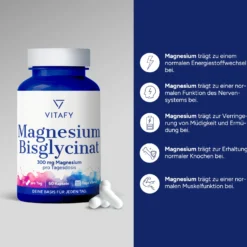 Magnesium Bisglycinat (60 Kapseln)