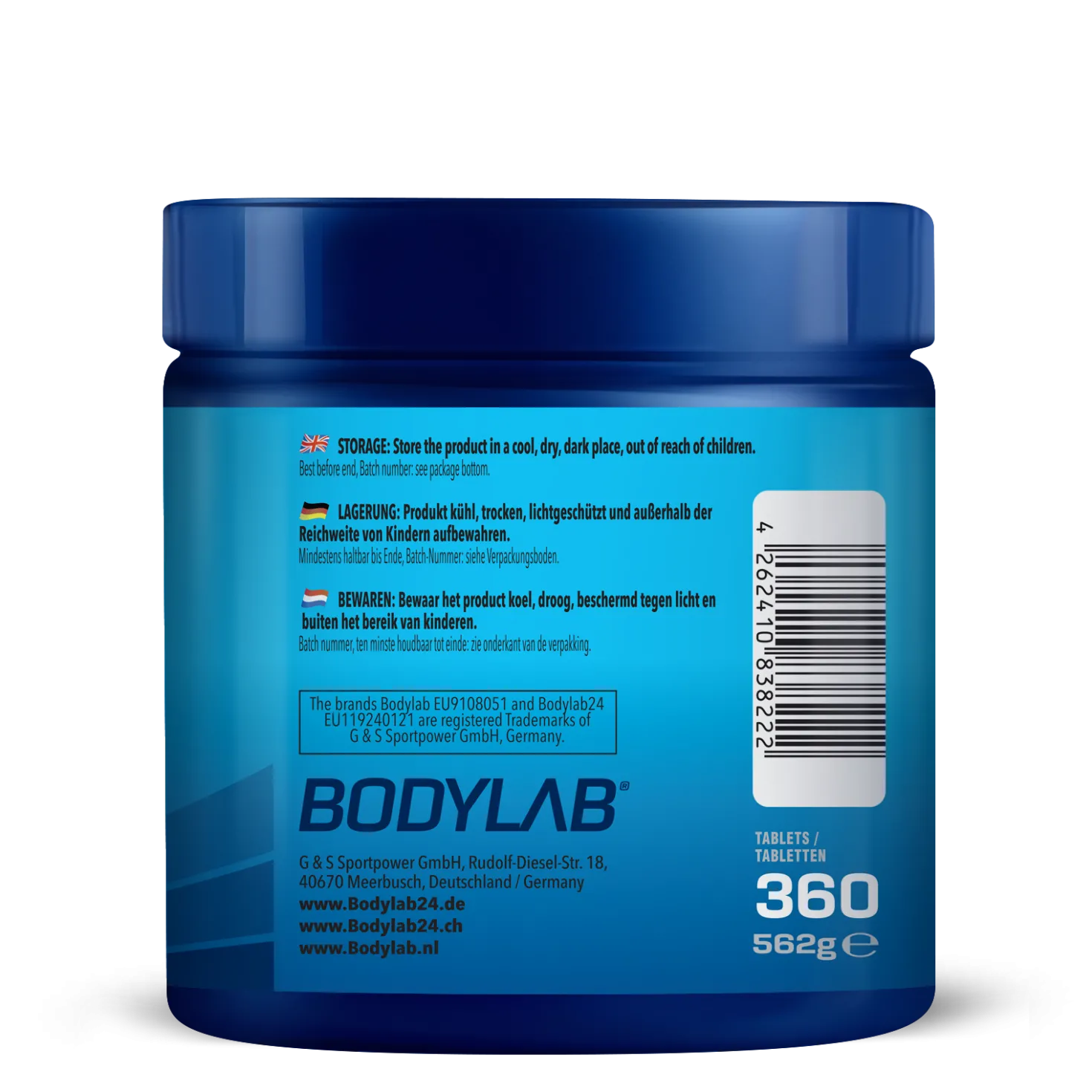 100% Magnesium Bisglycinat (360 Tabletten)
