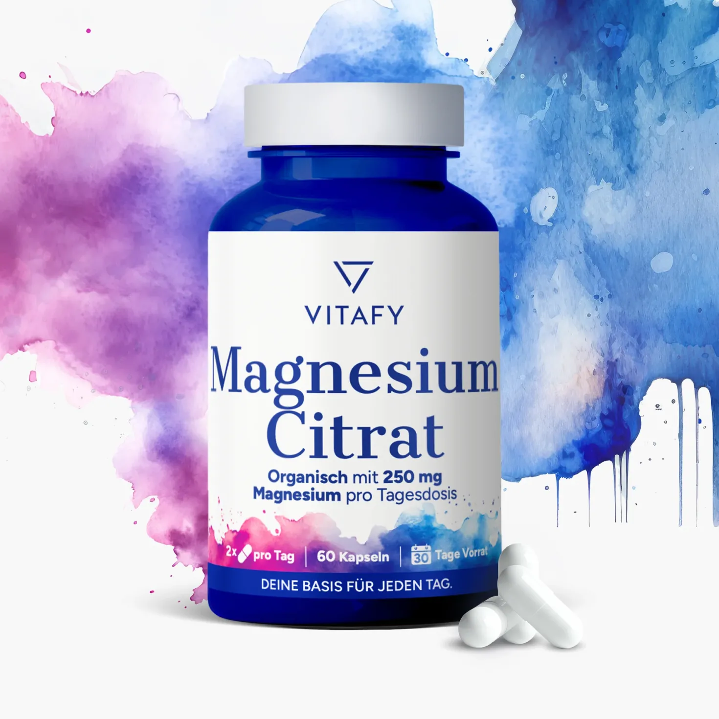 Magnesium Citrat (60 Kapseln)