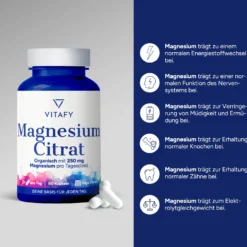 Magnesium Citrat (60 Kapseln)