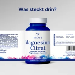 Magnesium Citrat (60 Kapseln)