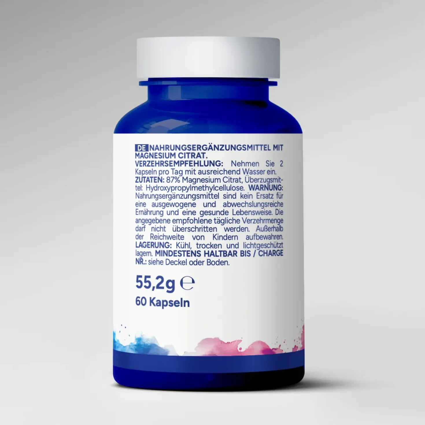 Magnesium Citrat (60 Kapseln)