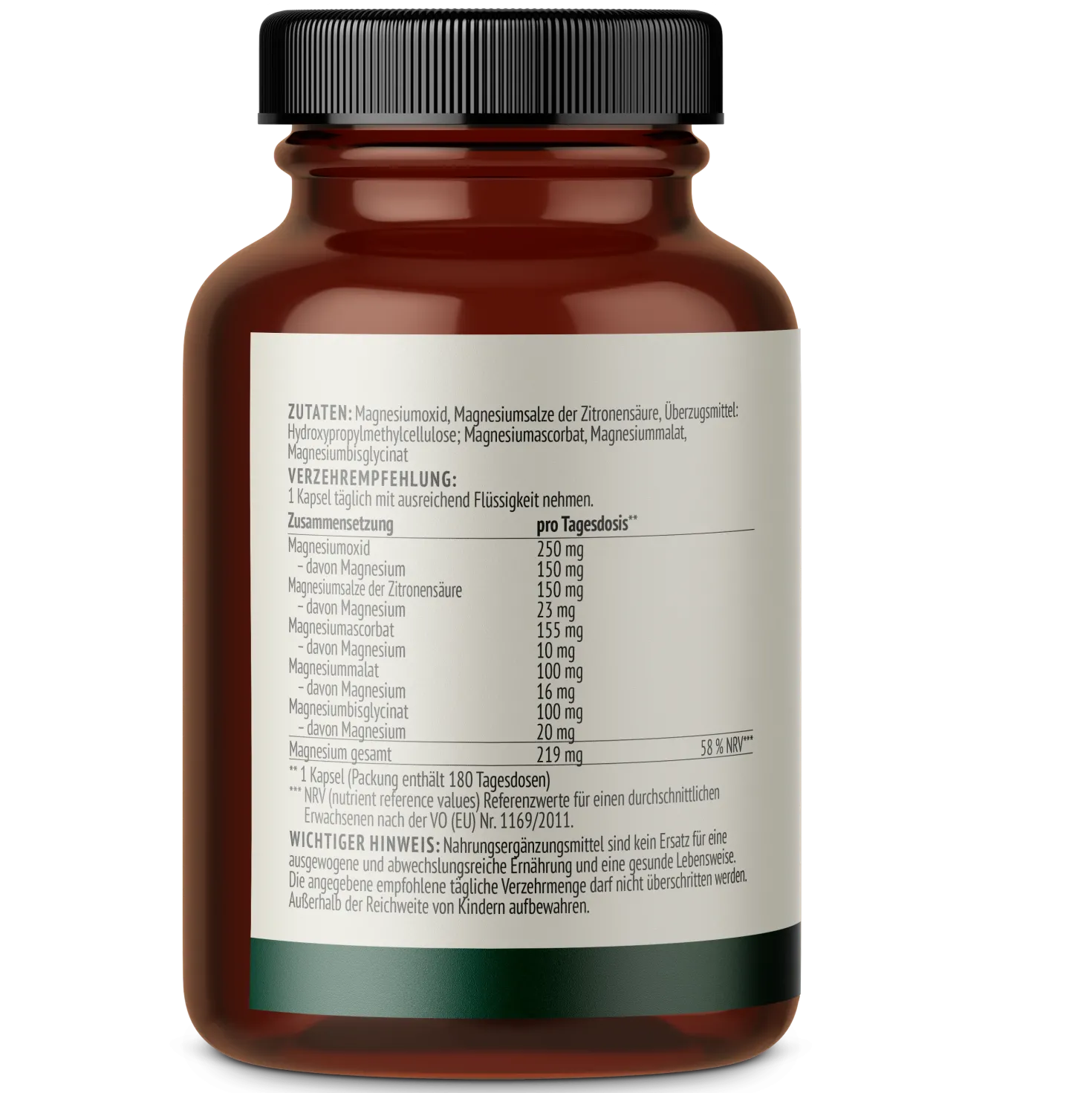 Magnesium Komplex (180 Kapseln)