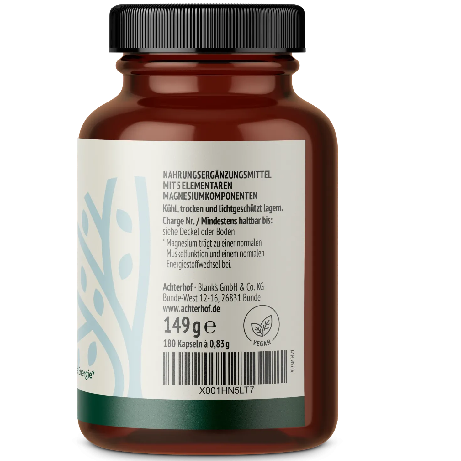 Magnesium Komplex (180 Kapseln)