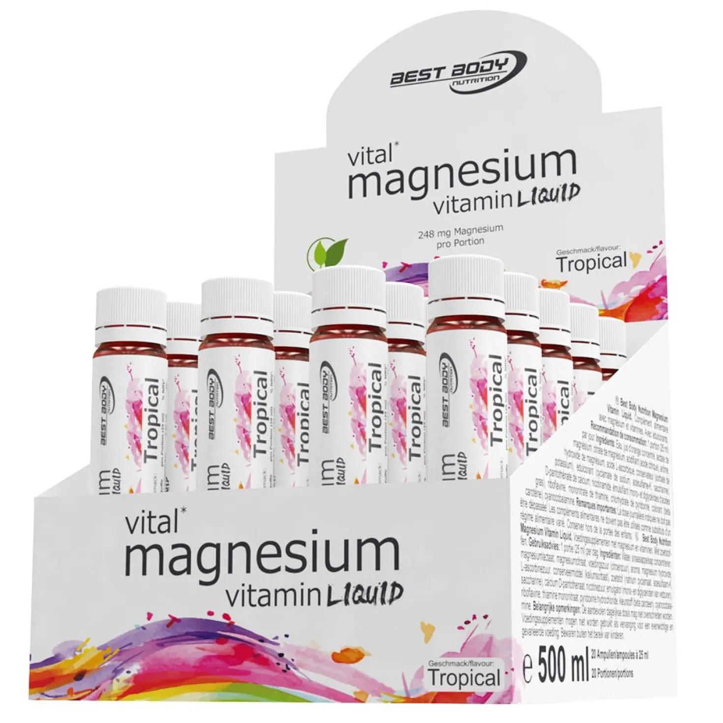 Magnesium Liquid Tropical (20x25ml)