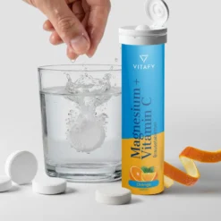 Magnesium + Vitamin C - Orange (20 Brausetabletten) - 6er Pack
