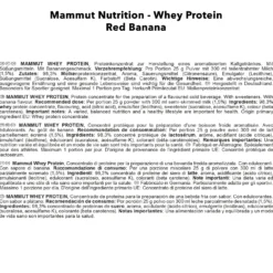 Mammut Whey Protein (1000g)