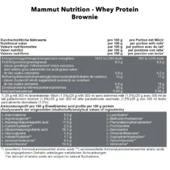 Mammut Whey Protein (1000g)